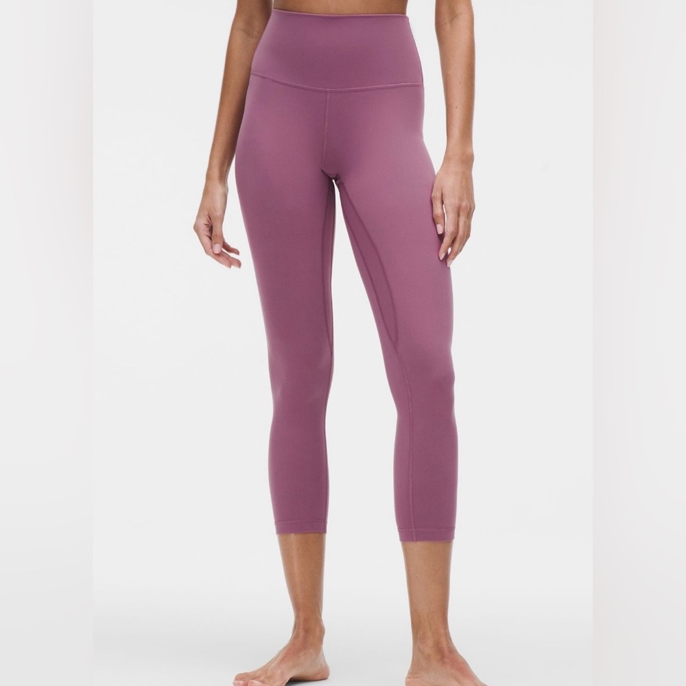 Lululemon Align High-Rise Pink Leggings 25” Size 8